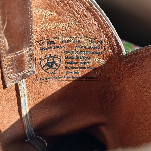 ARIAT  Sedona Cowboy Western BOOTS Men Size 10EE STYLE  34625 Brown Leather - Picture 9 of 9